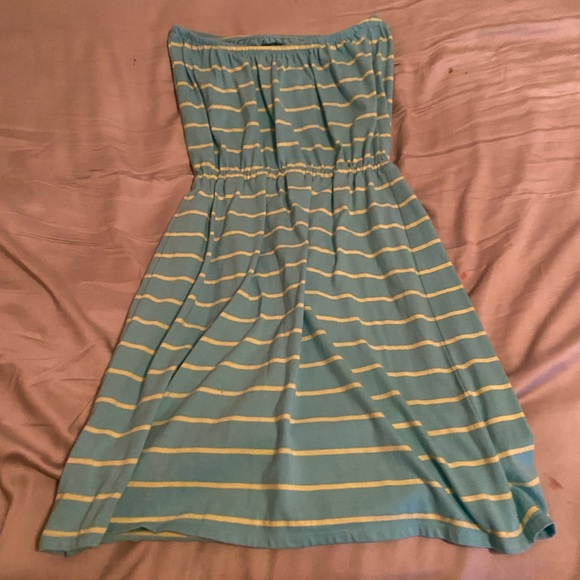 Old navy x small strapless cotton summer sundress - Picture 7 of 8
